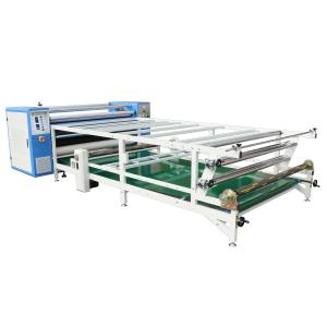 Double layer roller heat transfer machine