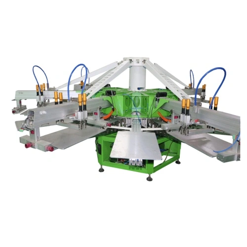 Octopus Automatic T-shirt screen printing machine