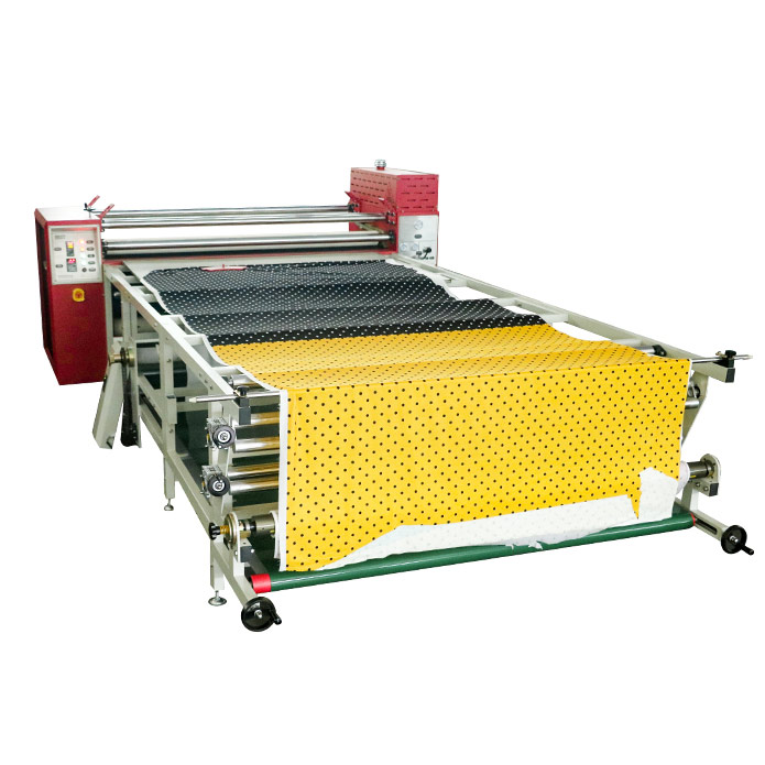 High Speed Easy Operation Safety Style Roller Heat Press Transfer Printing Machine