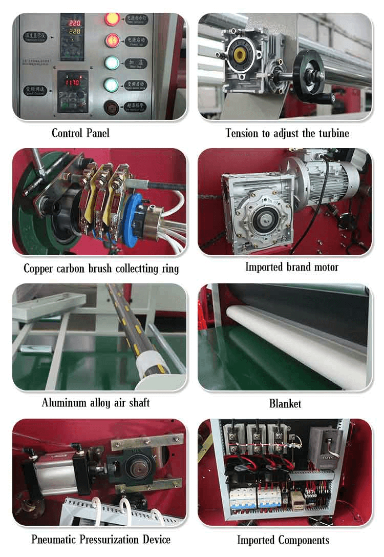 roller heat transfer machine detail image