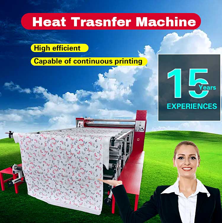 hot selling blanket automatic deviation correcting roller printing machine1