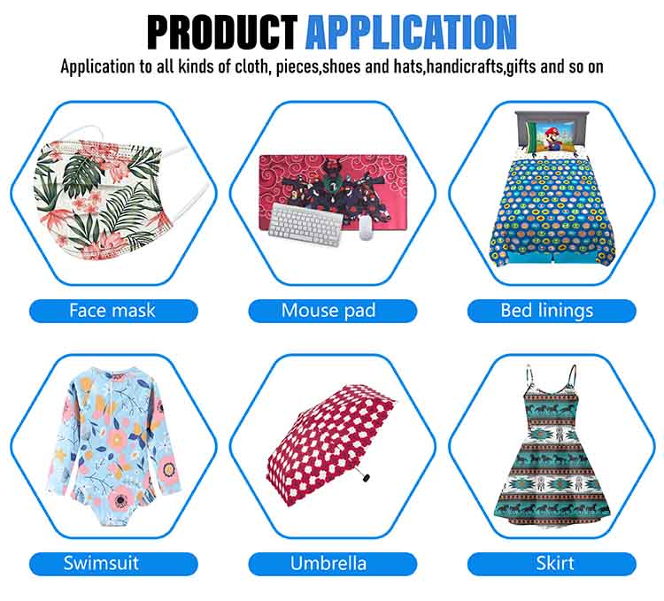 factory direct roll to roll sublimation polyester printing skirt jersey mouse pad heat transfer machine5